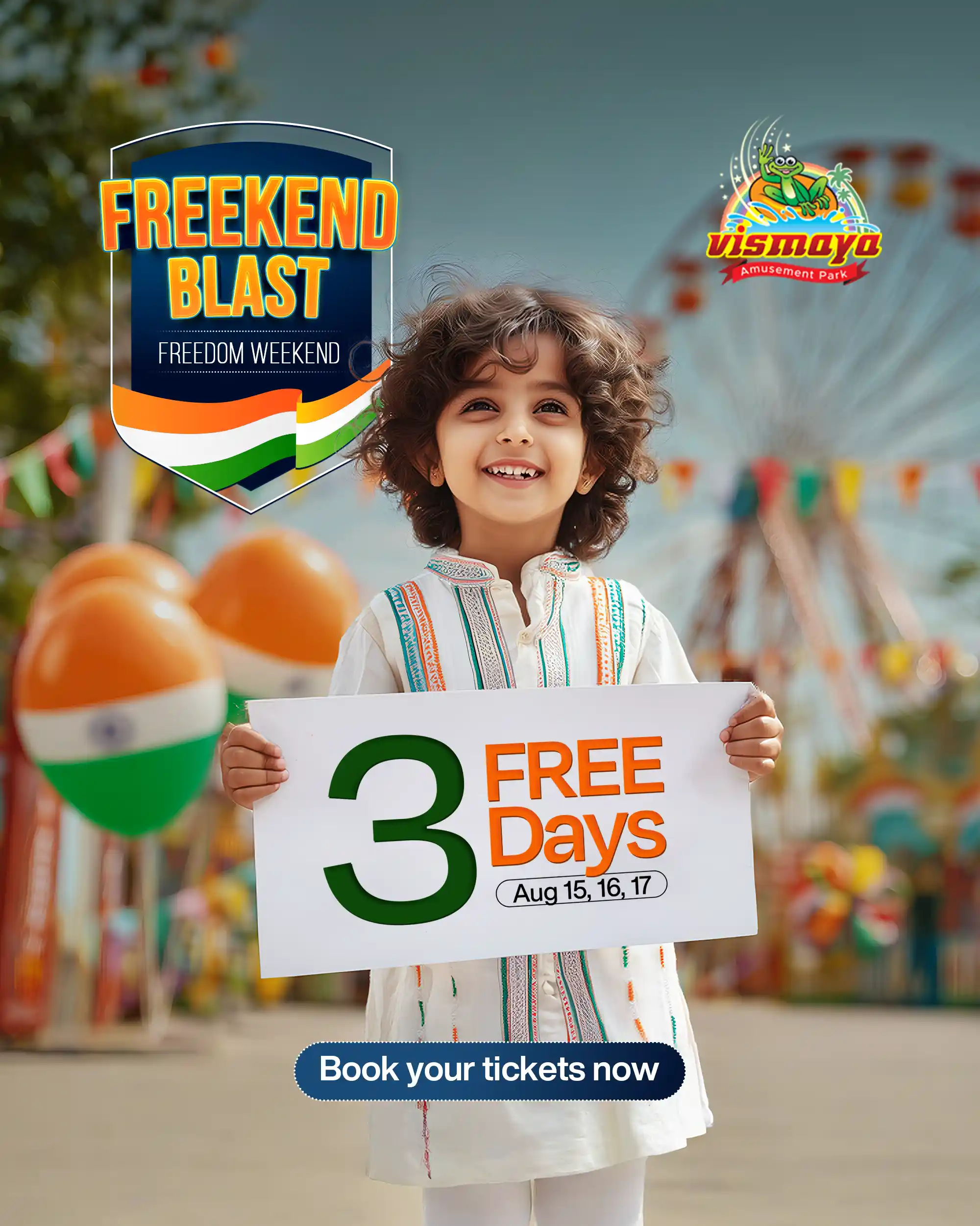 weekend celebration at the best amusement park in kerala